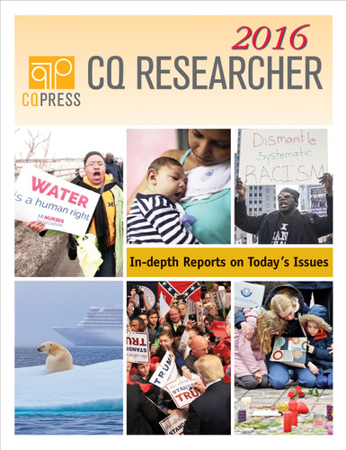 CQ Researcher Bound Volume 2016 book cover by 