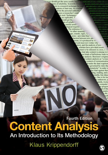 Content Analysis: An Introduction to Its Methodology book cover by Klaus Krippendorff
