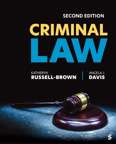 Criminal Law book cover by Katheryn Russell-Brown, Angela J. Davis