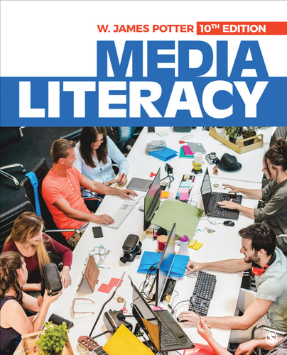 Media Literacy book cover by W. James Potter