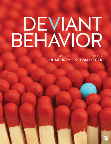 Deviant Behavior book cover by John A. Humphrey, Frank Schmalleger