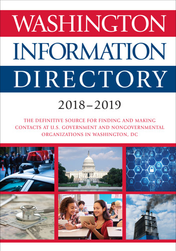 Washington Information Directory 2018-2019 book cover by 