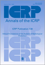 ICRP Publication 138: Ethical Foundations of the System of Radiological Protection (Annals of the ICRP) book cover by 