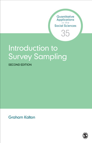 Introduction to Survey Sampling (Quantitative Applications in the Social Sciences) book cover by Graham Kalton