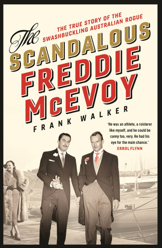 The Scandalous Freddie McEvoy book cover by Frank Walker
