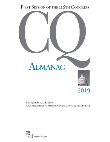 CQ Almanac 2019: 116th Congress, 1st Session (CQ Almanac) book cover by CQ Roll Call