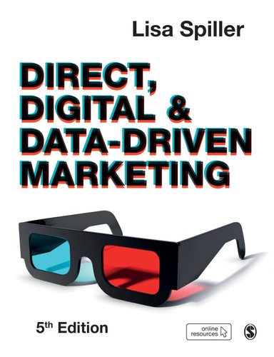Direct, Digital & Data-Driven Marketing book cover by Lisa Spiller