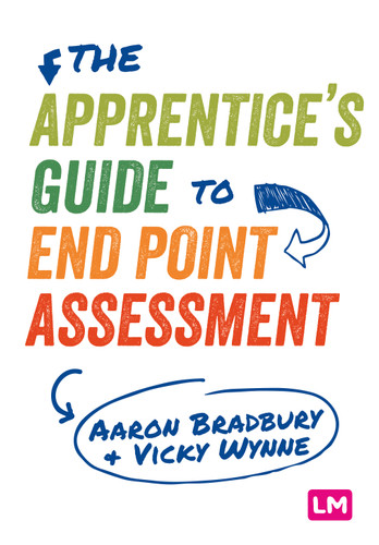 The Apprentice’s Guide to End Point Assessment book cover by Aaron Bradbury, Vicky Wynne