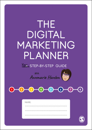 The Digital Marketing Planner: Your Step-by-Step Guide book cover by Annmarie Hanlon