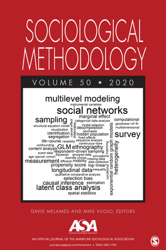 Sociological Methodology: V50.1 (Sociological Methodology) book cover by 