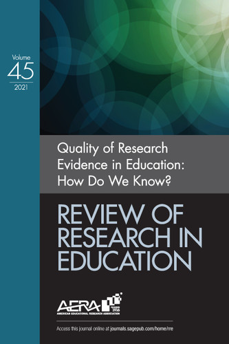 Review of Research in Education: Quality of Research Evidence in Education: How Do We Know? (Review of Research in Education) book cover by 