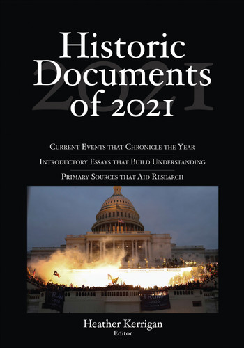 Historic Documents of 2021 (Historic Documents) book cover by 