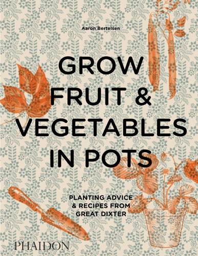 Grow Fruit & Vegetables in Pots: Planting Advice & Recipes from Great Dixter book cover by Aaron Bertelsen