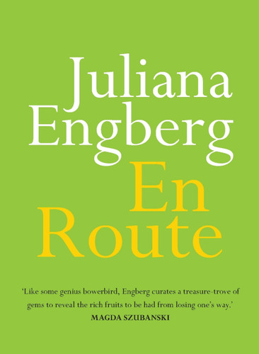 En Route (On Series) book cover by Juliana Engberg