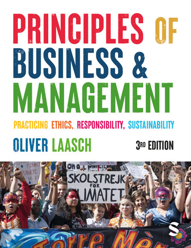 Principles of Business & Management: Practicing Ethics, Responsibility, Sustainability book cover by Oliver Laasch