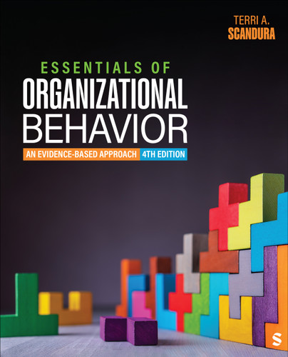 Essentials of Organizational Behavior: An Evidence-Based Approach book cover by Terri A. Scandura