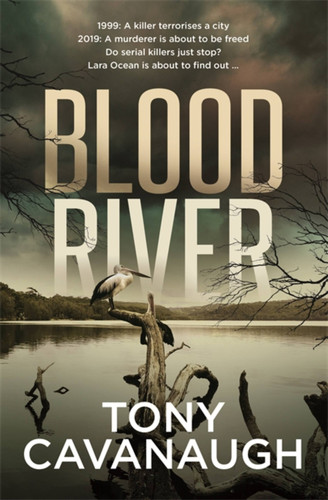 Blood River book cover by Tony Cavanaugh