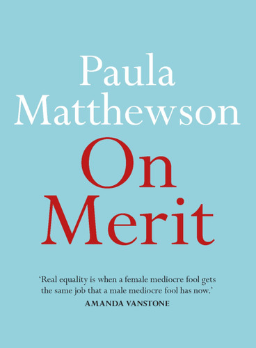 On Merit (On Series) book cover by Paula Matthewson