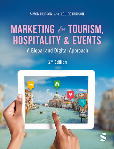 Marketing for Tourism, Hospitality & Events: A Global & Digital Approach book cover by Simon Hudson, Louise Hudson