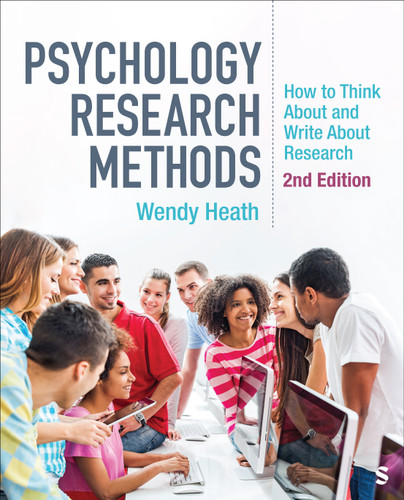 Psychology Research Methods: How to Think About and Write About Research book cover by Wendy Heath