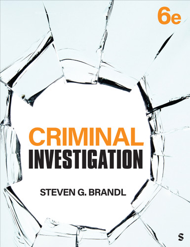 Criminal Investigation book cover by Steven G. Brandl