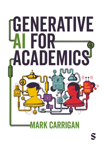 Generative AI for Academics book cover by Mark Carrigan