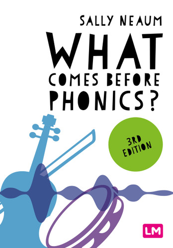 What comes before phonics? book cover by Sally Neaum
