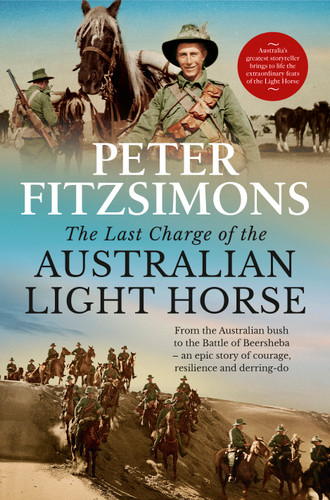 The Last Charge of the Australian Light Horse book cover by Peter FitzSimons