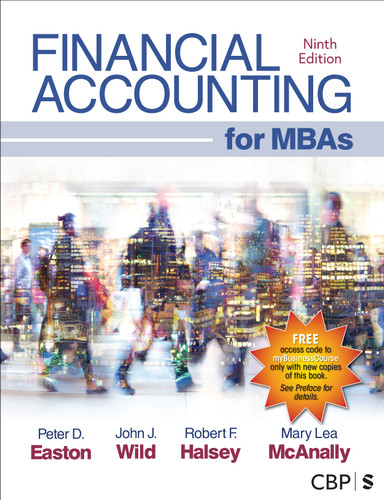 Financial Accounting for MBAs book cover by Peter Easton, John Wild, Robert Halsey, Mary Lea McAnally