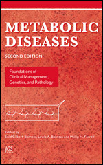 Metabolic Diseases: Foundations of Clinical Management, Genetics, and Pathology (IOS Press) book cover by 