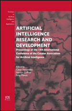 Artificial Intelligence Research and Development: Proceedings of the 14th International Conference of the Catalan Association for Artificial Intelligence (Frontiers in Artificial Intelligence and Applications (IOS Press)) book cover by 
