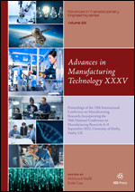 Advances in Manufacturing Technology XXXV book cover by 
