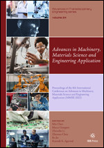 Advances in Machinery, Materials Science and Engineering Application: Proceedings of the 8th International Conference on Advances in Machinery, Materials Science and Engineering Application (MMSE 2022) book cover by 