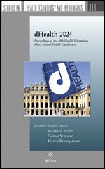 dHealth 2024: Proceedings of the 18th Health Informatics Meets Digital Health Conference book cover by 