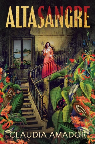Altasangre (Spanish edition) book cover by Claudia Amador