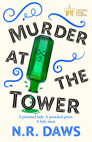 Murder at the Tower book cover by N. R. Daws