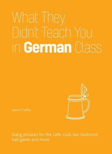 What They Didn't Teach You in German Class: Slang Phrases for the Cafe, Club, Bar, Bedroom, Ball Game and More book cover by Daniel Chaffey