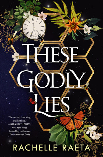 These Godly Lies (Peaches & Honey #2) book cover by Rachelle Raeta