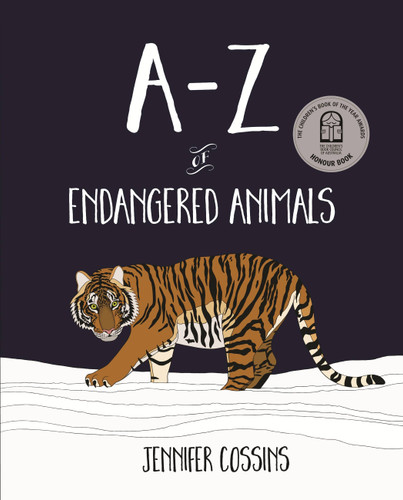 A-Z of Endangered Animals book cover by Jennifer Cossins