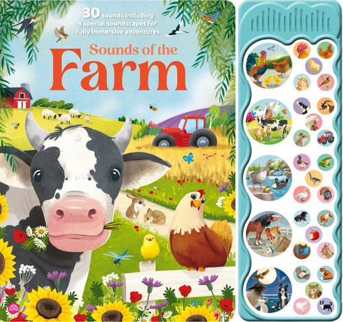 Sounds of the Farm: A 30-button sound book including 5 immersive soundscapes book cover by IglooBooks