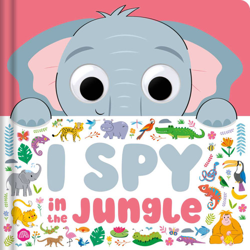 I Spy in the Jungle book cover by IglooBooks
