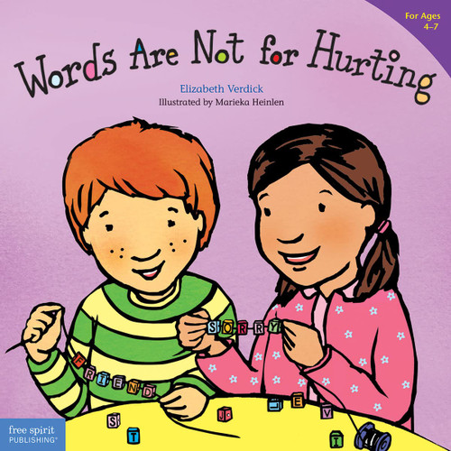 Words Are Not for Hurting (Best Behavior(r)) book cover by Elizabeth Verdick