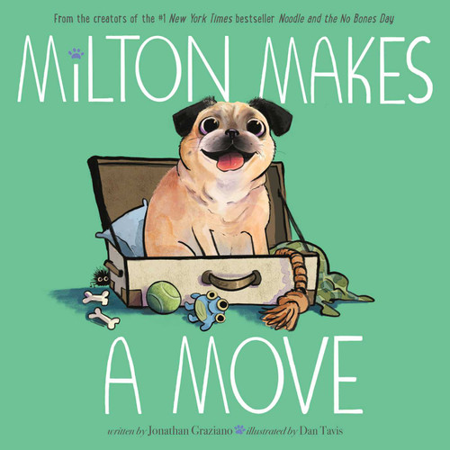 Milton Makes a Move (Noodle and Jonathan) book cover by Jonathan Graziano
