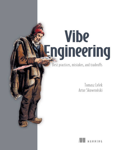Vibe Engineering: Best practices, mistakes, and tradeoffs book cover by Tomasz Lelek, Artur Skowronski