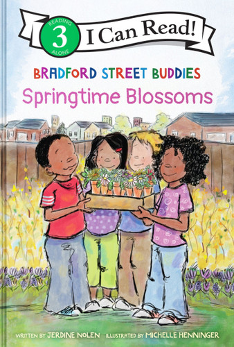 Bradford Street Buddies: Springtime Blossoms (I Can Read Level 3) book cover by Jerdine Nolen