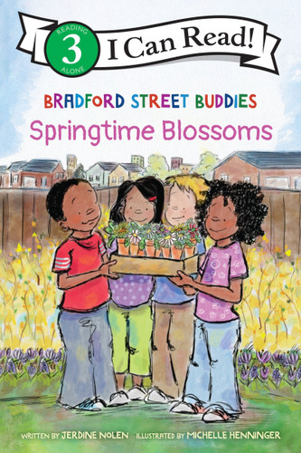 Bradford Street Buddies: Springtime Blossoms (I Can Read Level 3) book cover by Jerdine Nolen