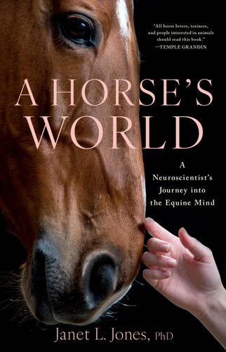 A Horse's World: A Neuroscientist's Journey into the Equine Mind book cover by Janet L. Jones