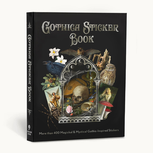 Gothica Sticker Book: More than 400 Mysterious & Mystical Gothic-Inspired Stickers (Mystical Sticker Book) book cover by 