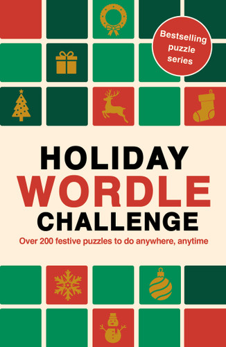 Holiday Wordle Challenge: Over 200 festive puzzles to do anywhere, anytime (Puzzle Challenge) book cover by Roland Hall