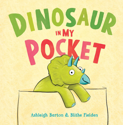 Dinosaur in My Pocket book cover by Ashleigh Barton
